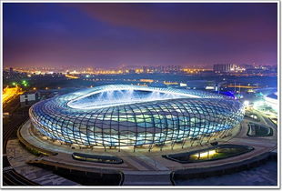 仅次于水立方,大连体育场10万平米ETFE膜结构幕墙形似 足球表面